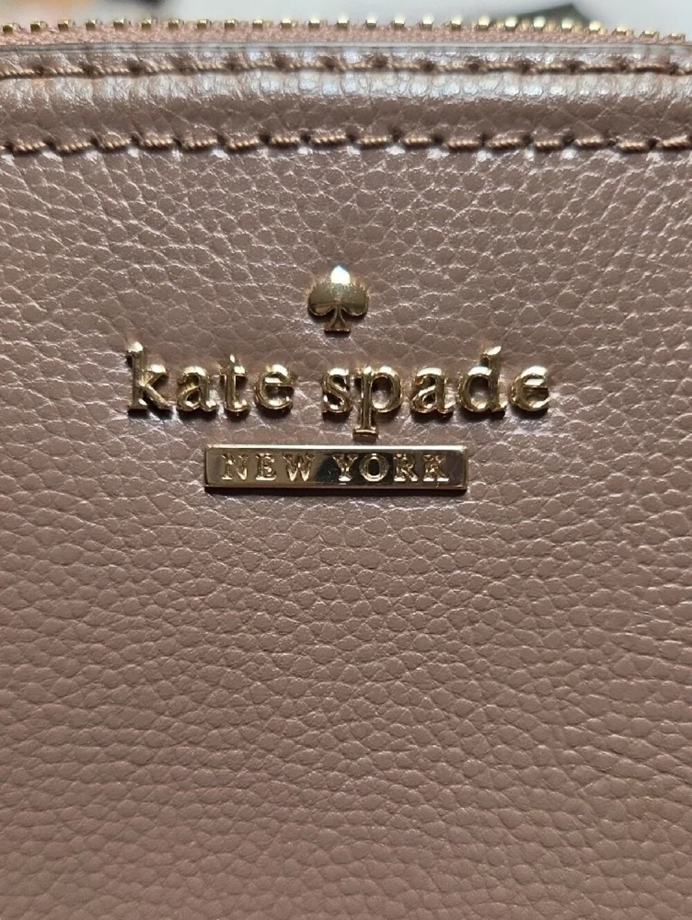 kate spade Dusty Mauve Leather Crossbody Bag